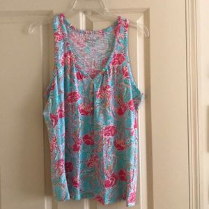 Lilly Pulitzer Hartley Tank Top- Size M